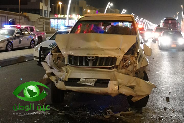 مصرع وإصابة 8 أشخاص في حادث مروع بمكة