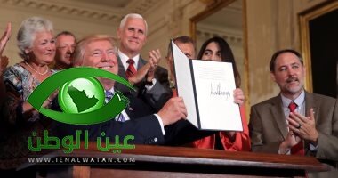 ترامب يوقع قرارا يندد بالحركات العنصرية فى أمريكا