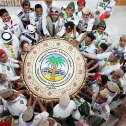 استقبال حافل بمطار وادي الدواسر لأبطال منافسات رسل السلام على مستوى المملكة