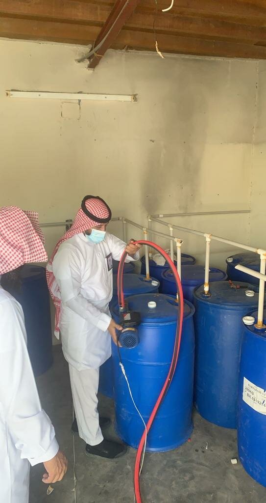 ضبط وكر لتصنيع وترويج الخمور جنوب مكة المكرمة