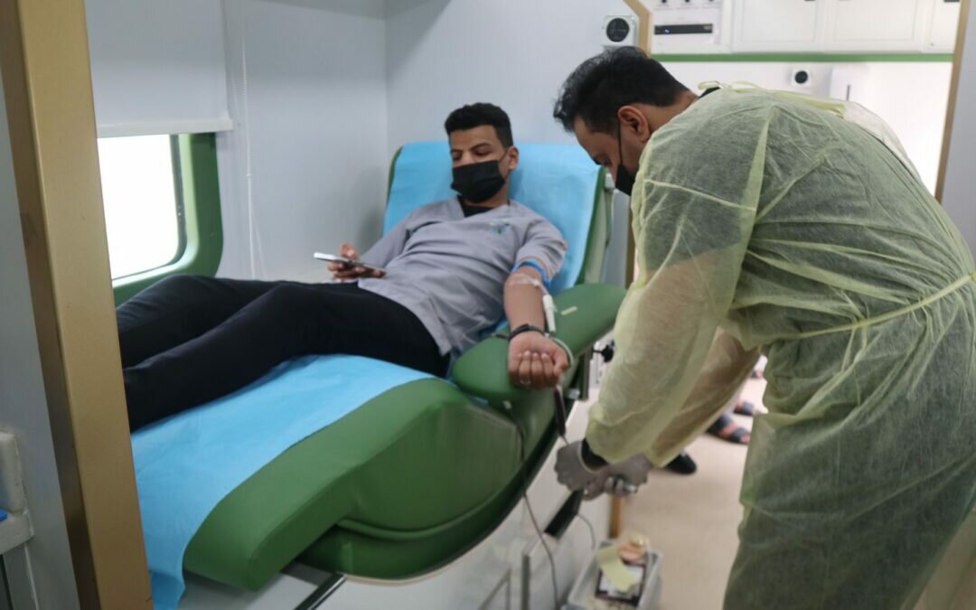 “تقنية صامطة” تحتفي باليوم الوطني الـ91 وتطلق حملة للتبرع بالدم