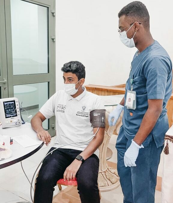 اختتام حملة التبرع بالدم بمناسبة اليوم الوطني ال 91 بصامطة