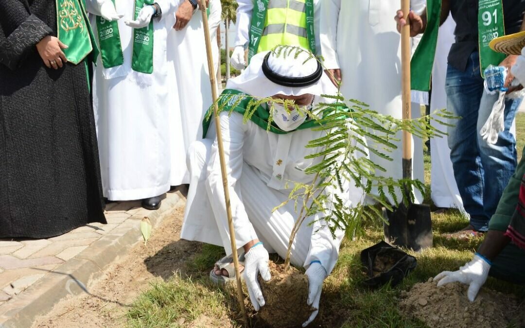 جامعة الامام عبد الرحمن تدشّن مبادرة “جامعة خضراء بلا كربون”