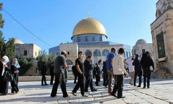 81 مستوطنا يقتحمون ساحات “الأقصى” يؤدون صلوات تلمودية