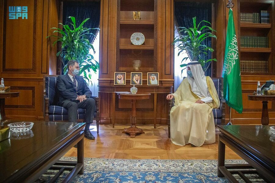 وزير الدولة للشؤون الخارجية يستقبل سفير إسبانيا لدى المملكة