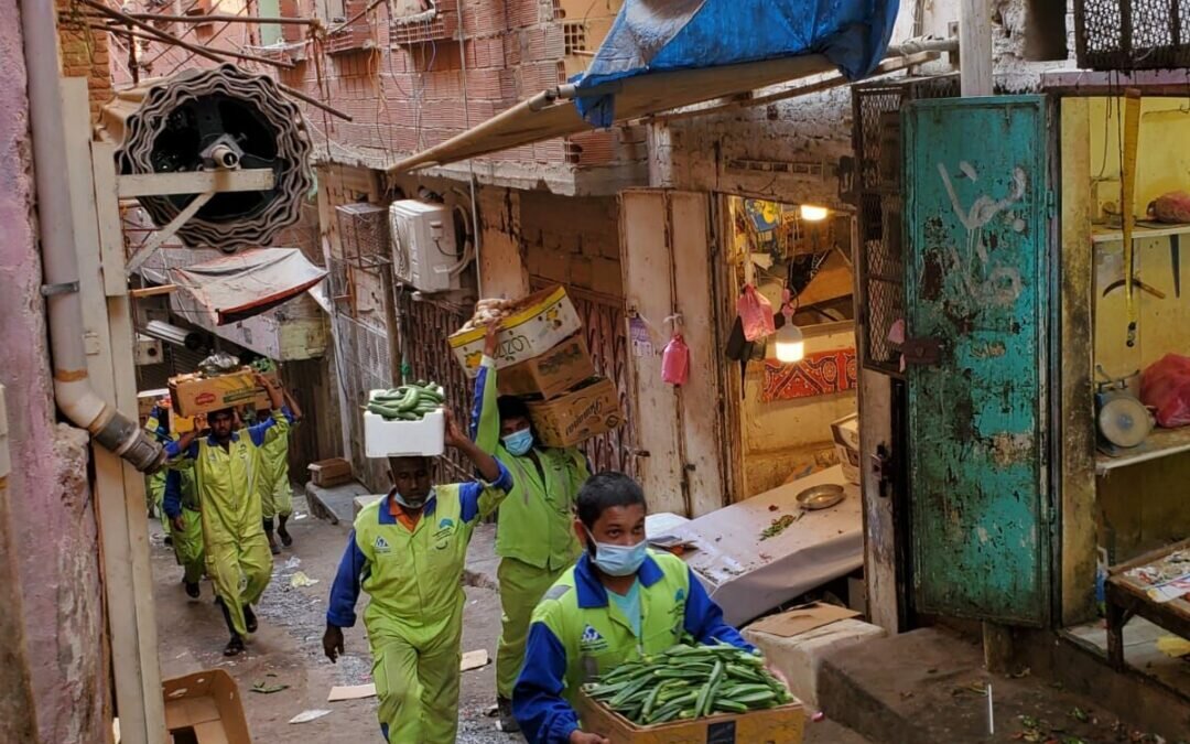 إتلاف 5 أطنان من الخضروات والفواكه لدى الباعة الجائلين بالمسفلة