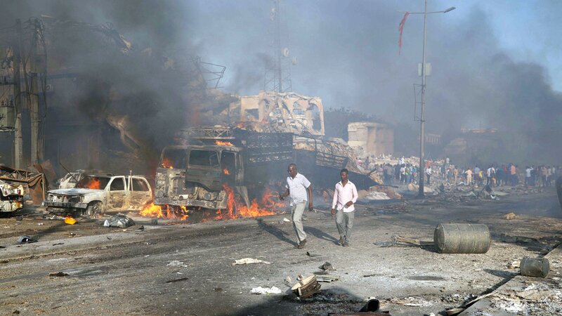 إصابة عضوين في البرلمان الصومالي بتفجير في مدينة جوهر