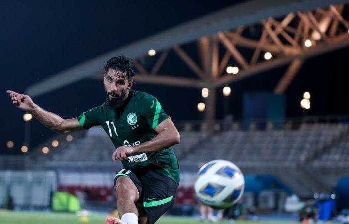 الأخضر يواصل تحضيراته استعداداً لمواجهة المنتخب الياباني في تصفيات كأس العالم