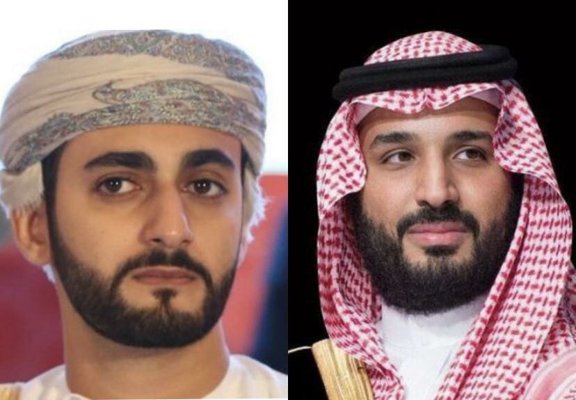 ولي العهد يهنئ هاتفيًا وزير الثقافة والرياضة العماني بمناسبة عقد قرانه