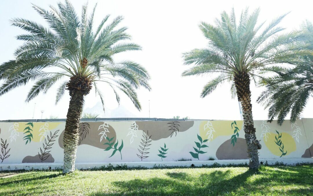 أمانة العاصمة المقدسة تنفذ جدارية تجميلية بحديقة العدل بمشاركة المتطوعين