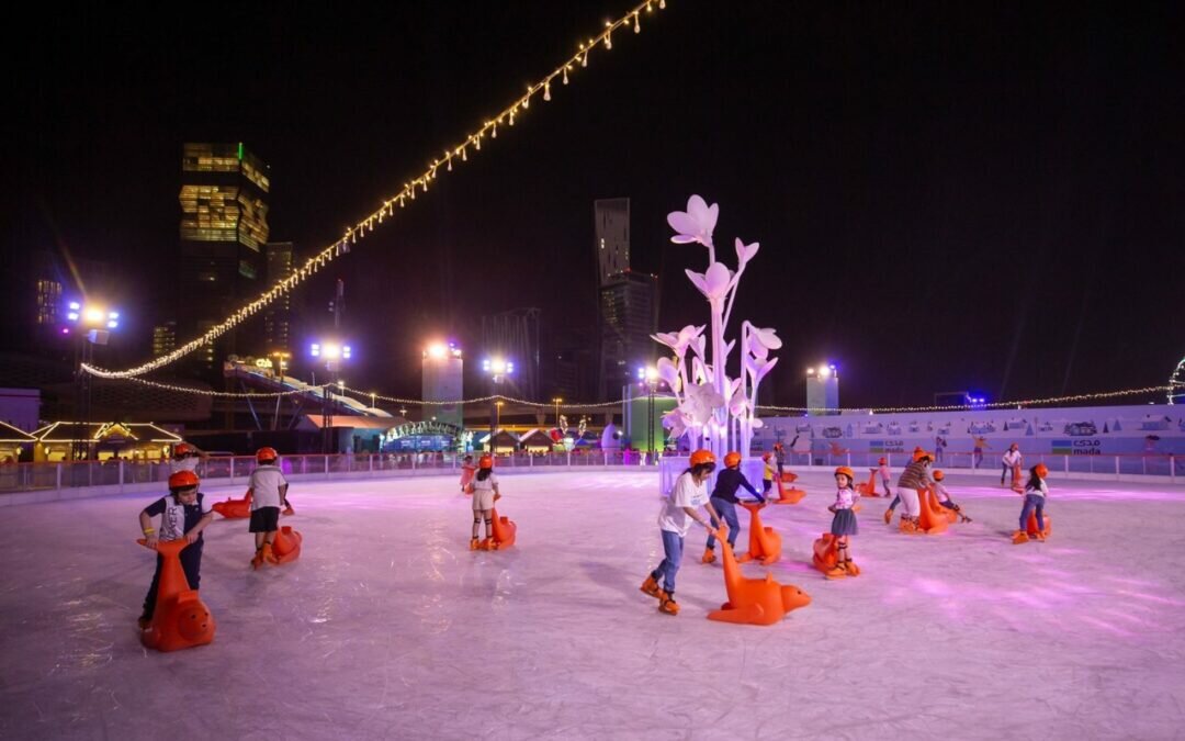 حماسة تجربة التزلج تلهب غابة الثلج في “الرياض ونتروندرلاند”