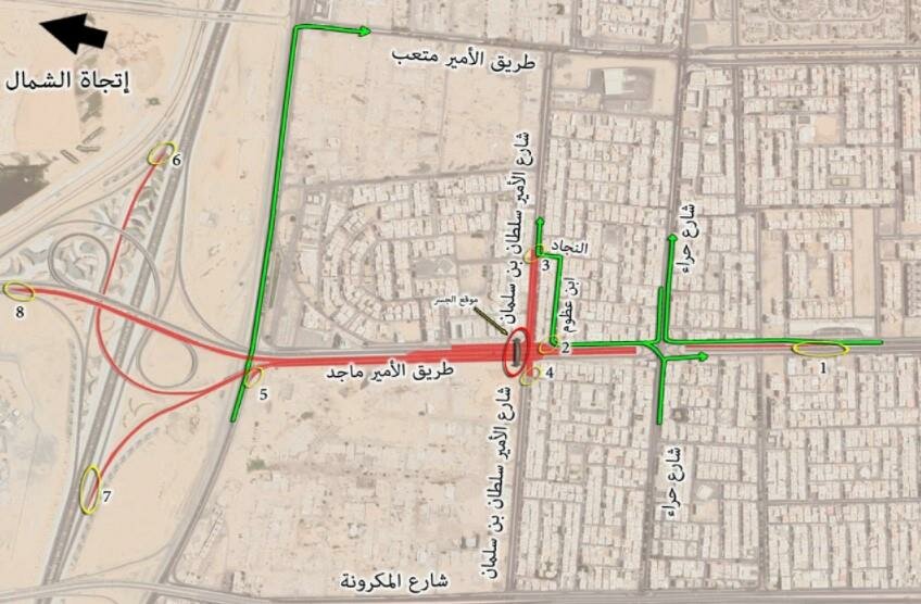 “مرور جدة”: إغلاق طريق الأمير ماجد بداية من مساء الخميس المقبل