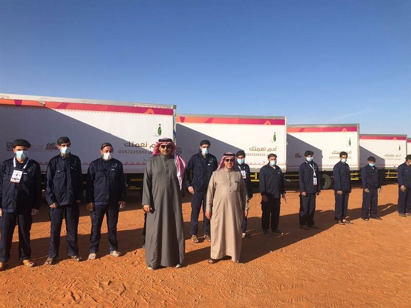 توفير 30 سيارة لنقل فائض الطعام من مهرجان الملك عبد العزيز للإبل