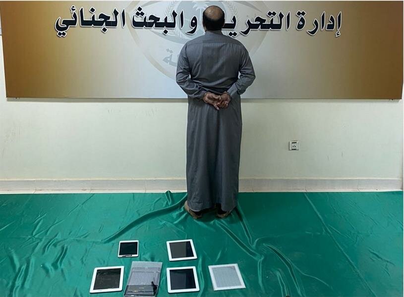 القبض على مواطن سطا على محلين تجاريين في القصيم (فيديو)