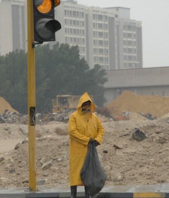 تأخير دوام عمال النظافة من السادسة إلى الثامنة صباحاً نظراً للموجة الباردة بالجوف