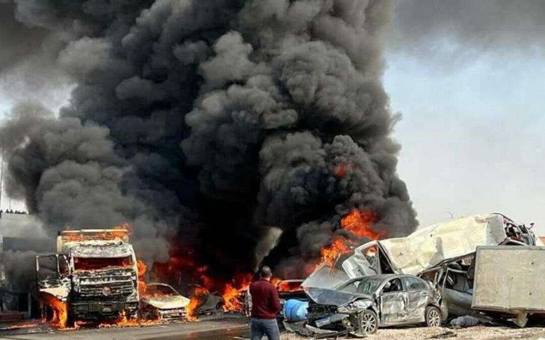 تفحم جثث وسقوط قتلى ومصابين في حادث مروع بالقاهرة