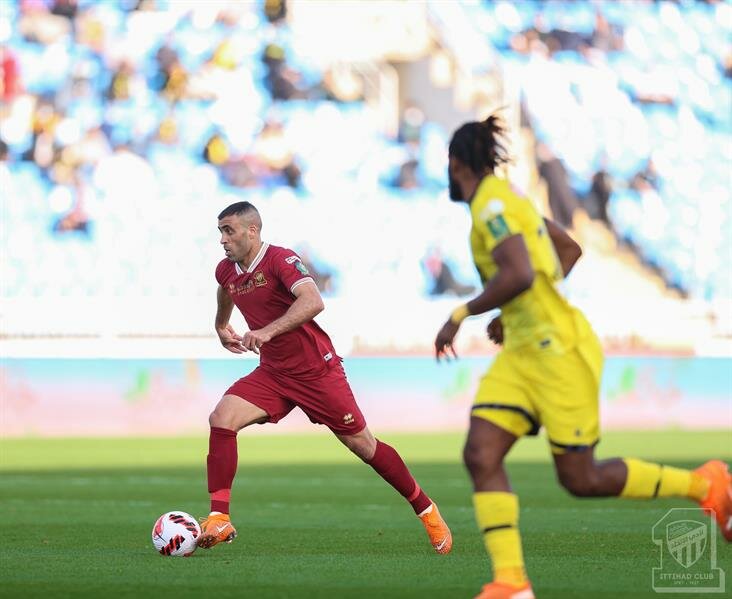 “حمدالله” يقود الاتحاد لإقصاء التعاون والتأهل لنصف نهائي كأس الملك