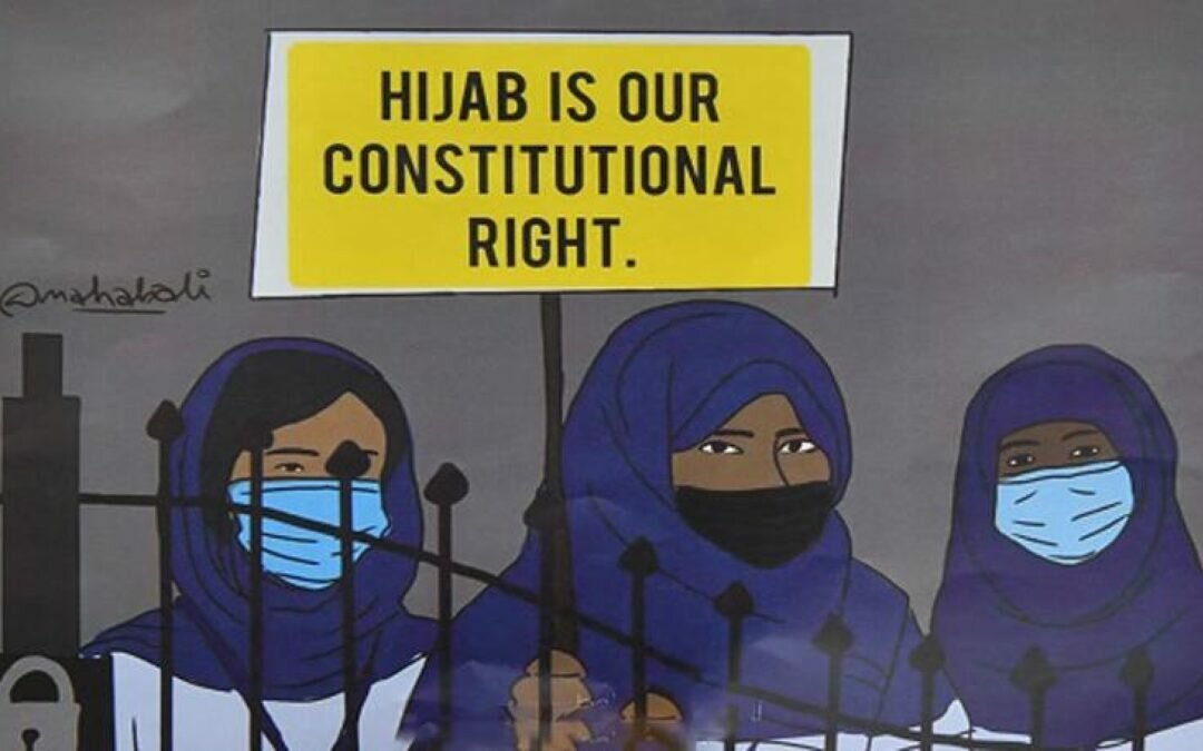 احتجاجات عاصفة تضرب هذه الدولة بسبب منع المدارس ارتداء الحجاب