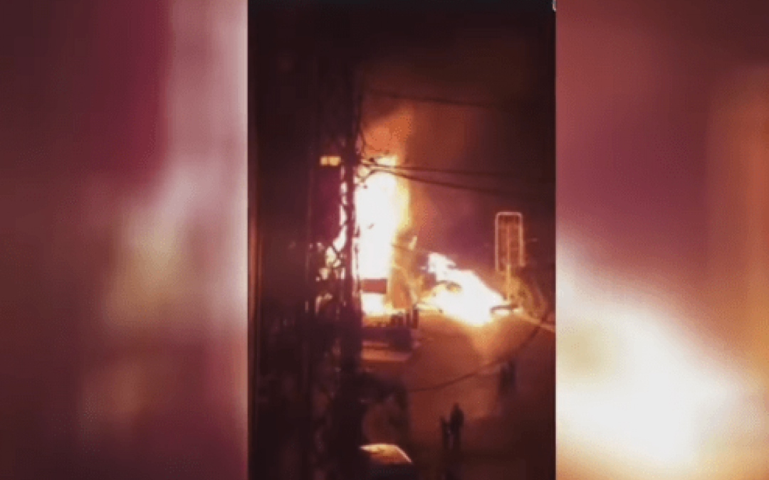 انفجار مخزن غاز وبترول للسوق السوداء في صنعاء