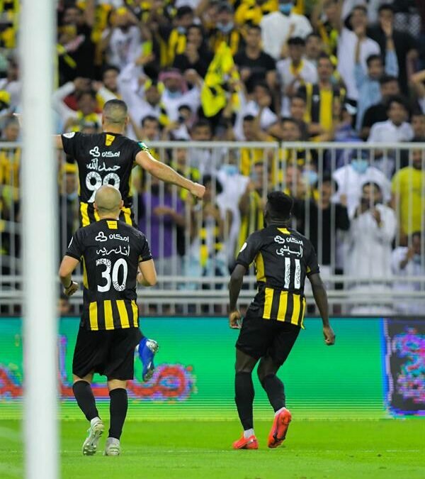 “الاتحاد” يُعزز من صدارته للدوري بثلاثية في مرمى “الحزم”