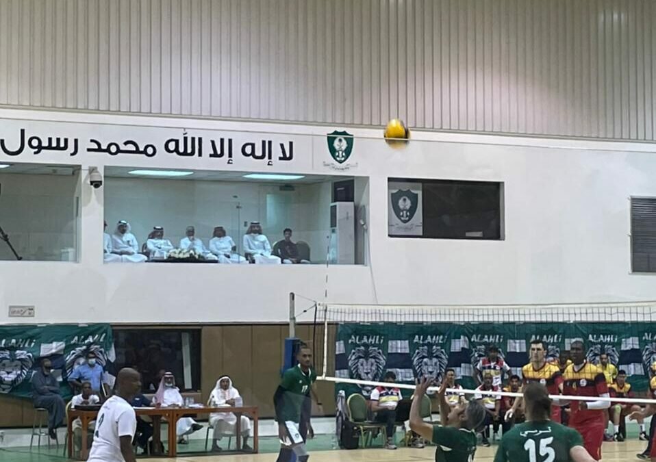 الأهلي بطل لقب الدوري الممتاز للكرة الطائرة