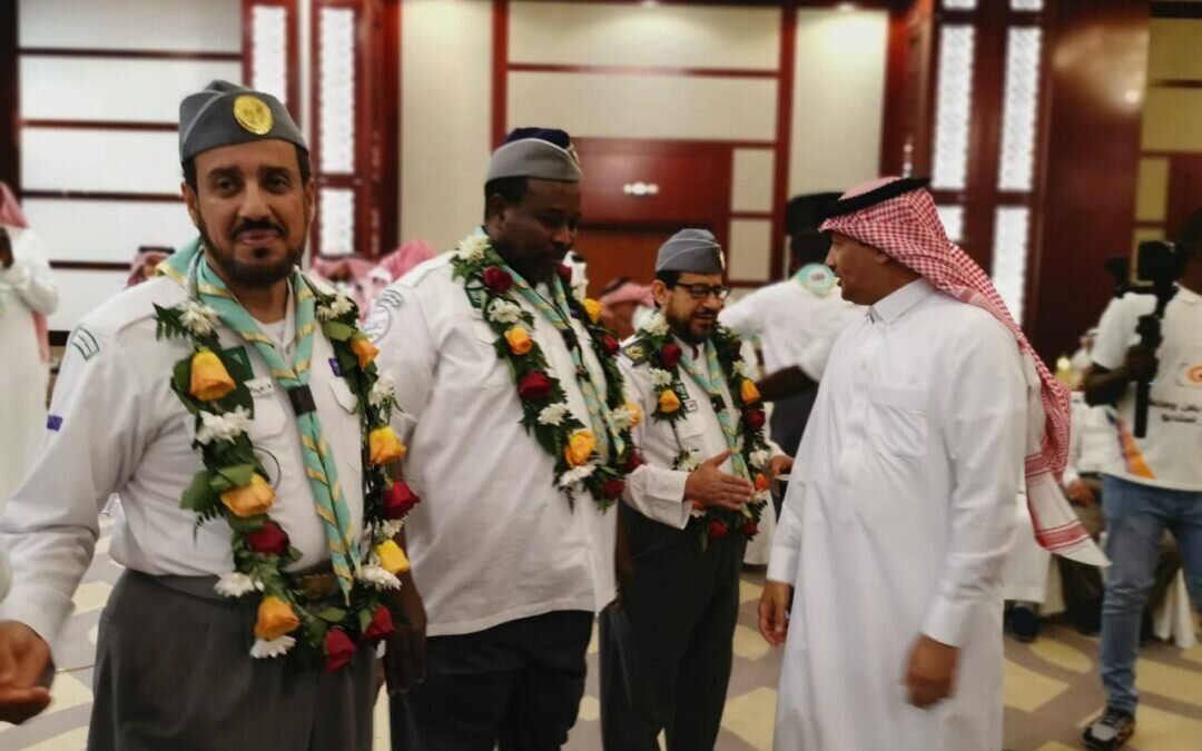 كشافة مكة المكرمة تزف منسوبيها المتقاعدين بالأهازيج