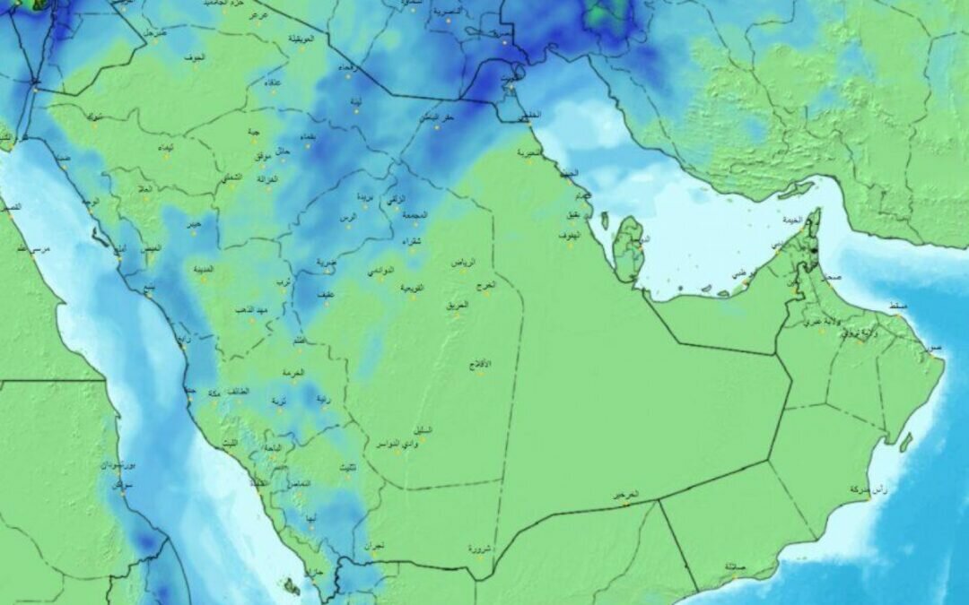 توقعات الطقس: عاصفة ترابية مصحوبة بانخفاض الحرارة على هذه المناطق