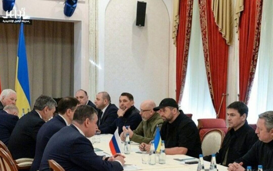 جولة جديدة من المحادثات الروسية الأوكرانية في بيلاروسيا