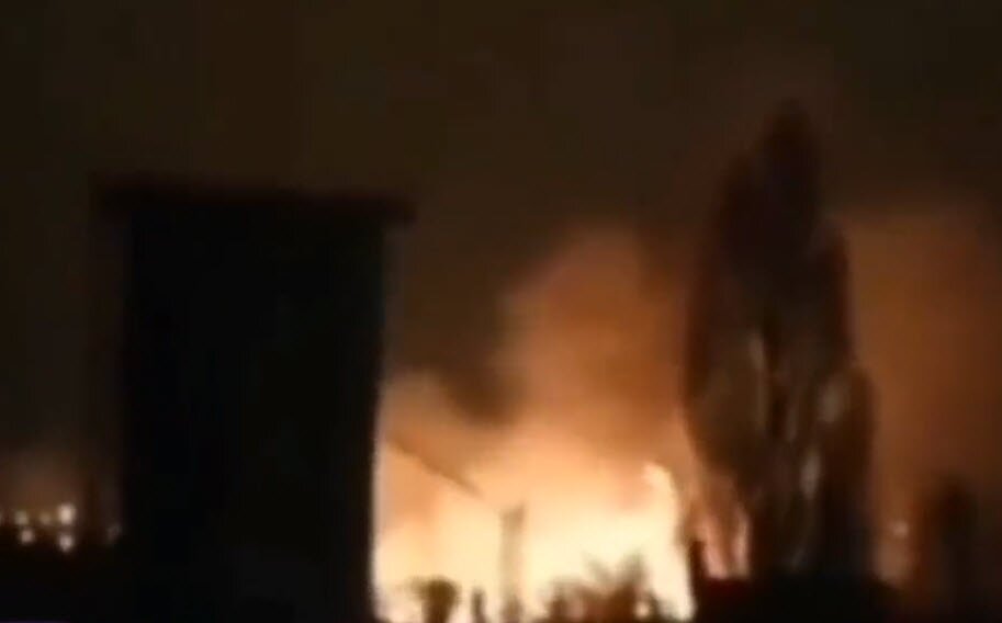 حريق هائل في مدينة بيلغورد الروسية .. ماذا حدث؟