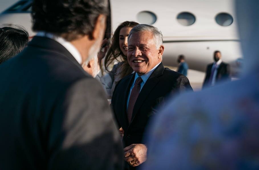 الملك عبدالله الثاني يعود إلى الأردن بعد إجرائه عملية جراحية تكللت بالنجاح في ألمانيا