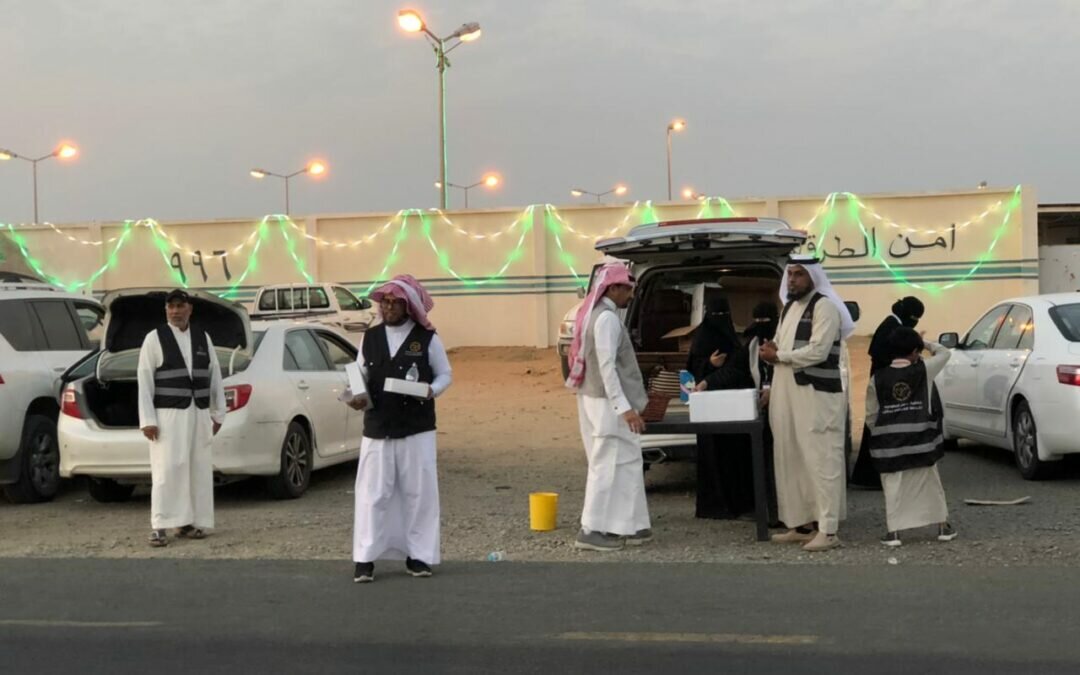 فريق بسمة عطاء التطوعي بجازان يختتم مبادرة إفطار صائم