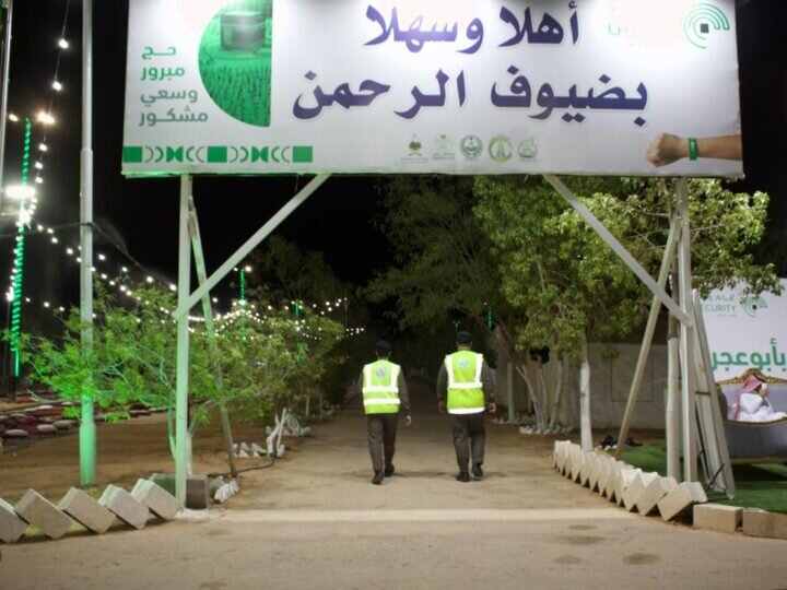 الدفاع المدني يتفقد سلامة المواقع بمدينة الحجاج بأبو عجرم