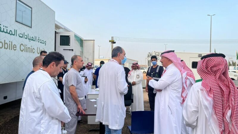 بمتابعة مباشرة من سمو أمير منطقة الجوف، مدينة الحجاج بأبو عجرم تستقبل أكثر من 16 ألف حاج.