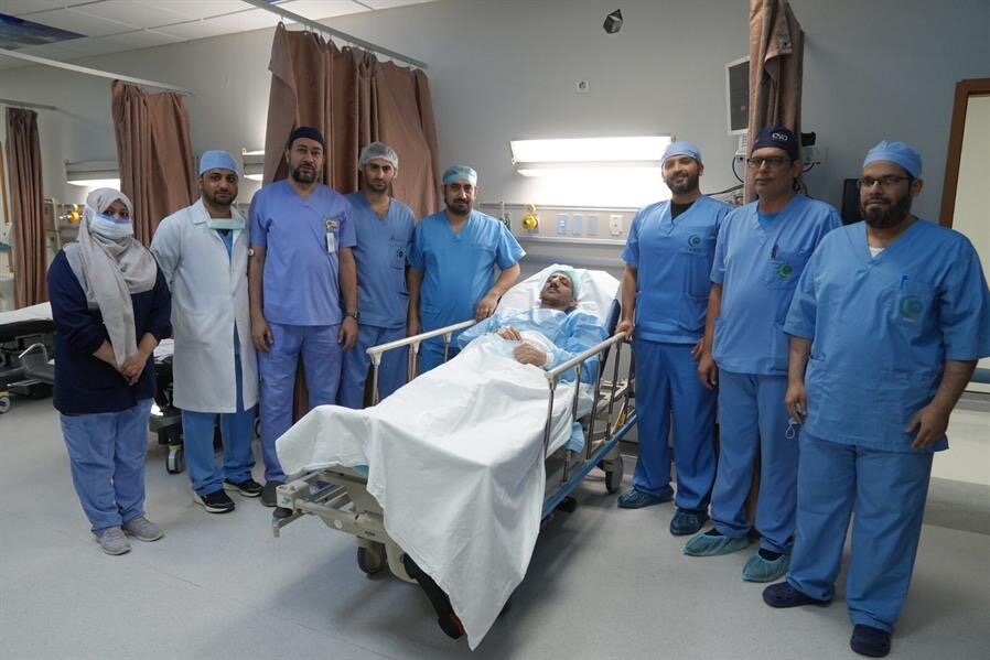 إنقاذ حاج إيراني من العمى في مدينة “عبدالله الطبية”