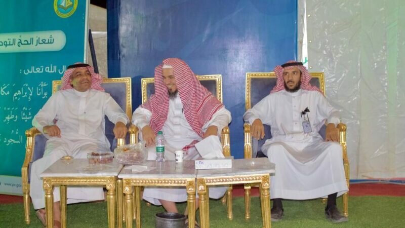 مدير عام هيئة الأمر بالمعروف والنهي عن المنكر بالجوف : يتحدث عن مشاركة الهيئة بمدينة الحجاج بأبوعجرم.