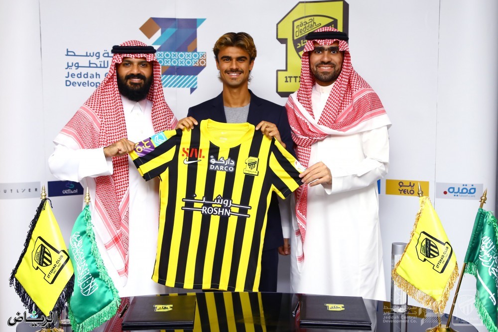 نادي الاتحاد السعودي لكرة القدم يتعاقد رسميا مع اللاعب البرتغالي ” جوتا ” لمدة ثلاث سنوات