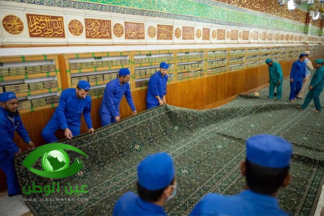 رئاسة المسجد النبوي تهيئ الممر المؤدي للسلام على الرسول