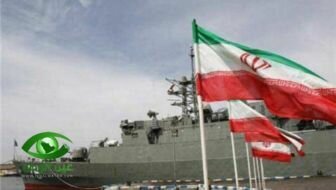 كاسر أمواج يغرق مدمرة إيرانية في بحر قزوين