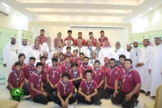 نائب رئيس جمعية الكشافة يؤسس للعمل الكشفي في لجنة التنمية الاجتماعية بابوعريش