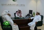 المحافظ الحوري يلتقي مع مدير مركز سلمان للإغاثة والأعمال الإنسانية بجدة