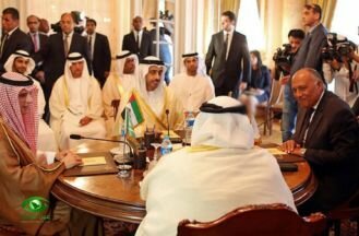 وزراء خارجية المملكة ومصر والإمارات والبحرين يعقدون اجتماعا في الرياض