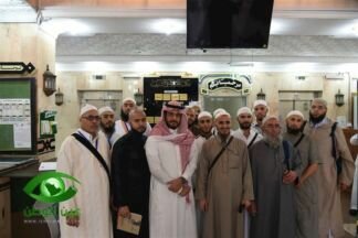 وفد من المملكة المغربية يزور مكتبة الحرم المكي الشريف ومركز البحث العلمي